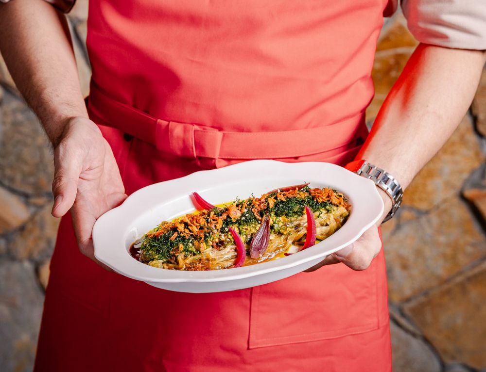 Cela offers a modern vegetarian menu grounded in organic, no-waste values